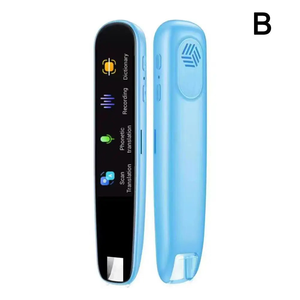 Intelligent Scanning Dictionary Pen Scanner Language Translator Text to Speech Wireless Standalone LCD Touchscreen 12 Languages